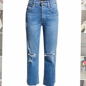 NWT Mother Tripper Ankle Jean